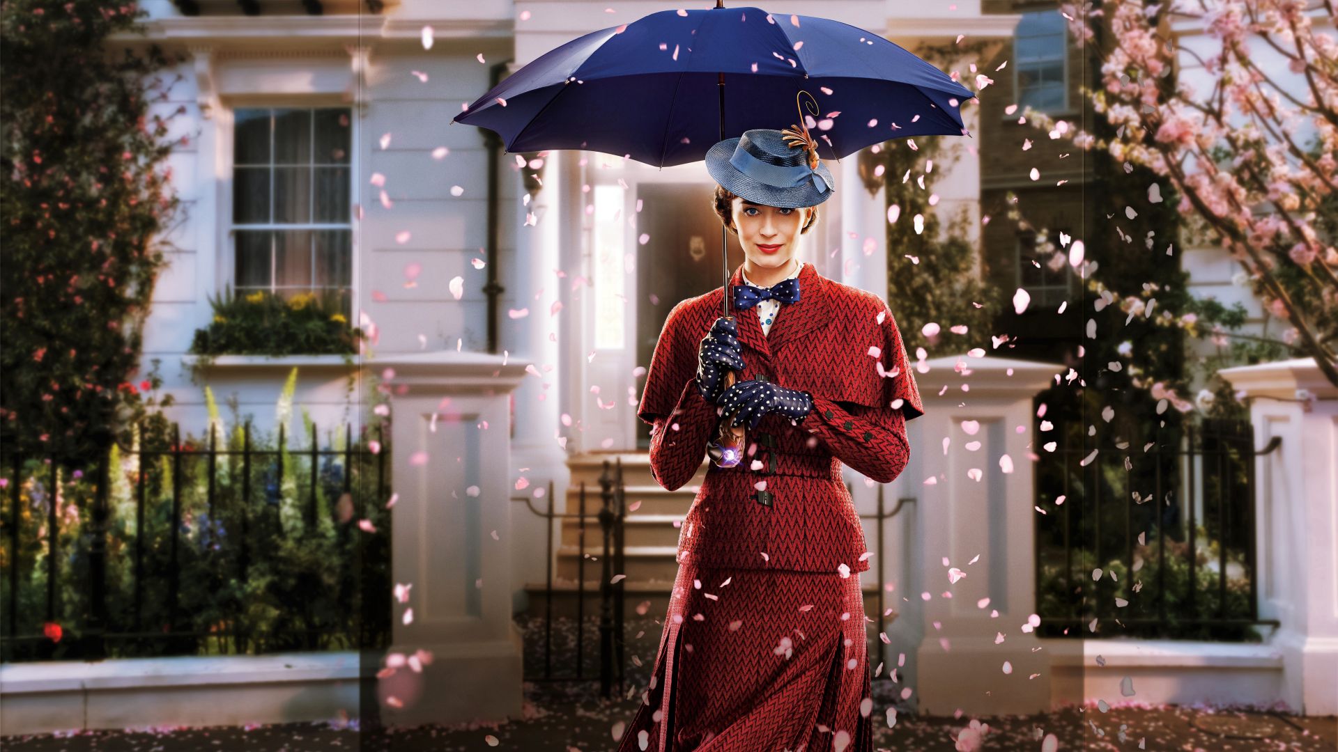 Мэри Поппинс возвращается, Mary Poppins Returns, Emily Blunt, poster, 8K (horizontal)
