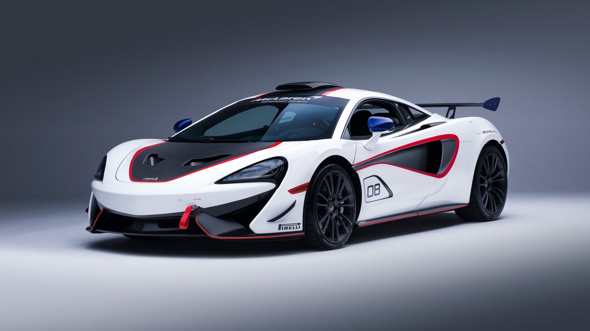 Гоночный автомобиль, McLaren MSO X, sport car, 4k (horizontal)