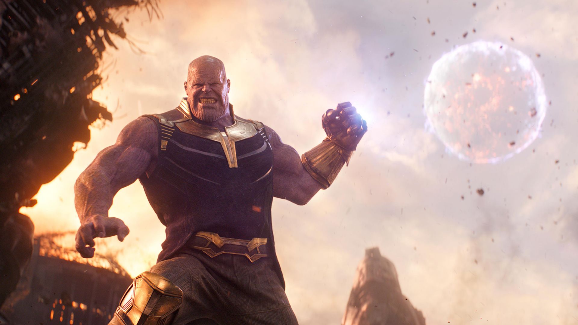 Мстители: Война бесконечности. Часть 1, Avengers: Infinity War, Thanos, Josh Brolin, 4k (horizontal)