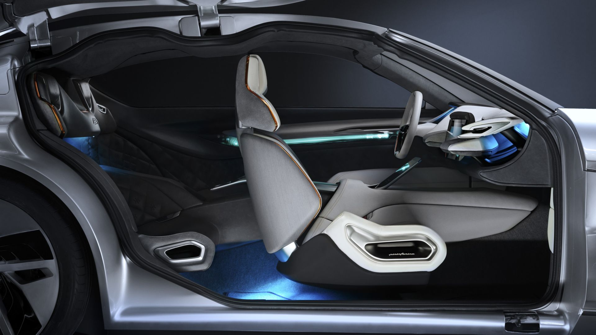 Концепт, Pininfarina HK GT, Geneva Motor Show 2018, electric car, interior, 4k (horizontal)