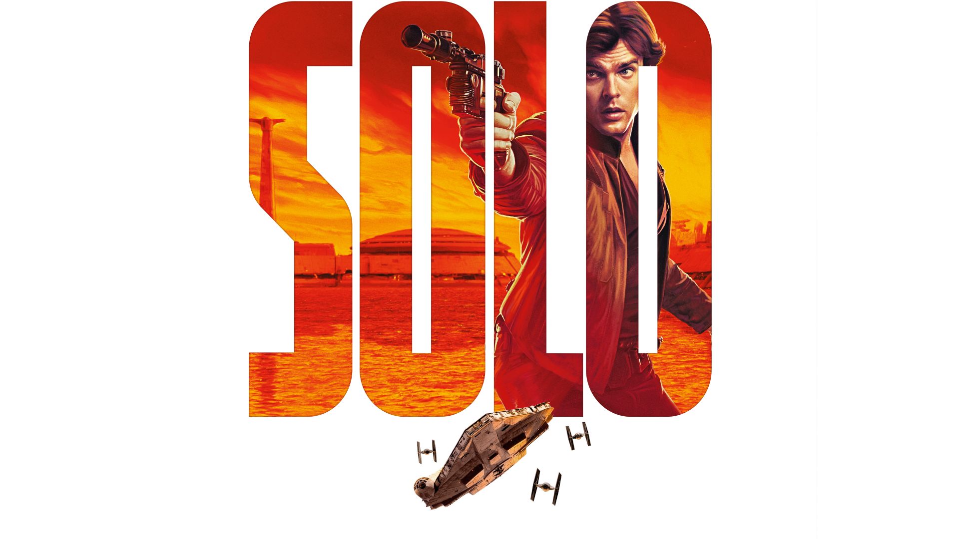 Хан Соло: Звездные войны. Истории, Solo: A Star Wars Story, Alden Ehrenreich, 8k (horizontal)
