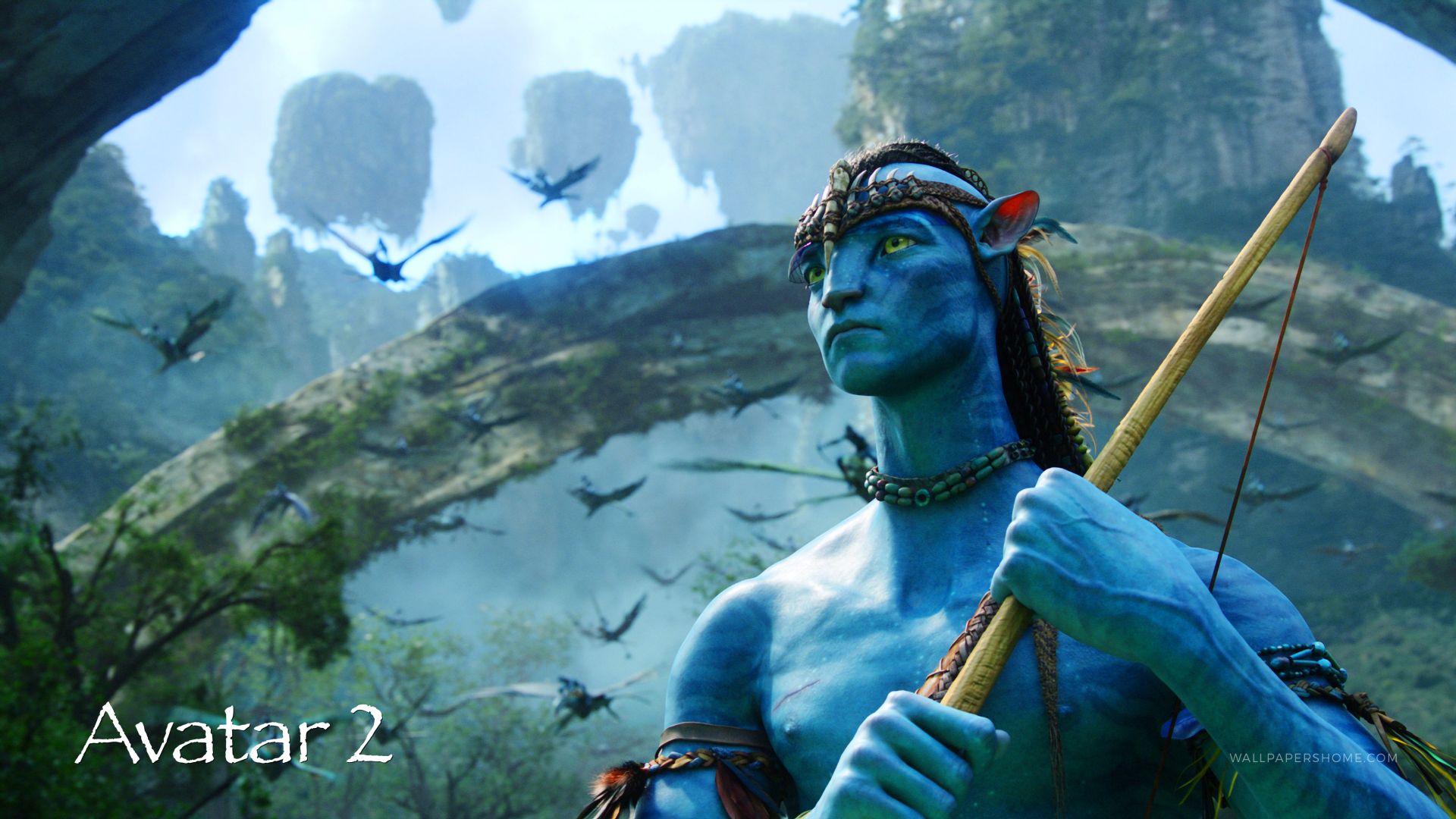 Аватар 2, Avatar 2, poster, 4k (horizontal)