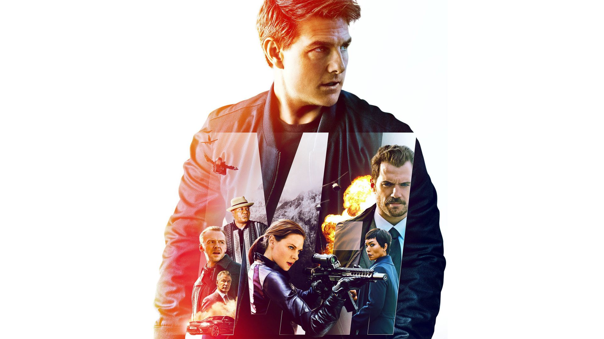 Миссия невыполнима Фолаут, Mission: Impossible - Fallout, poster, Tom Cruise, 4K (horizontal)