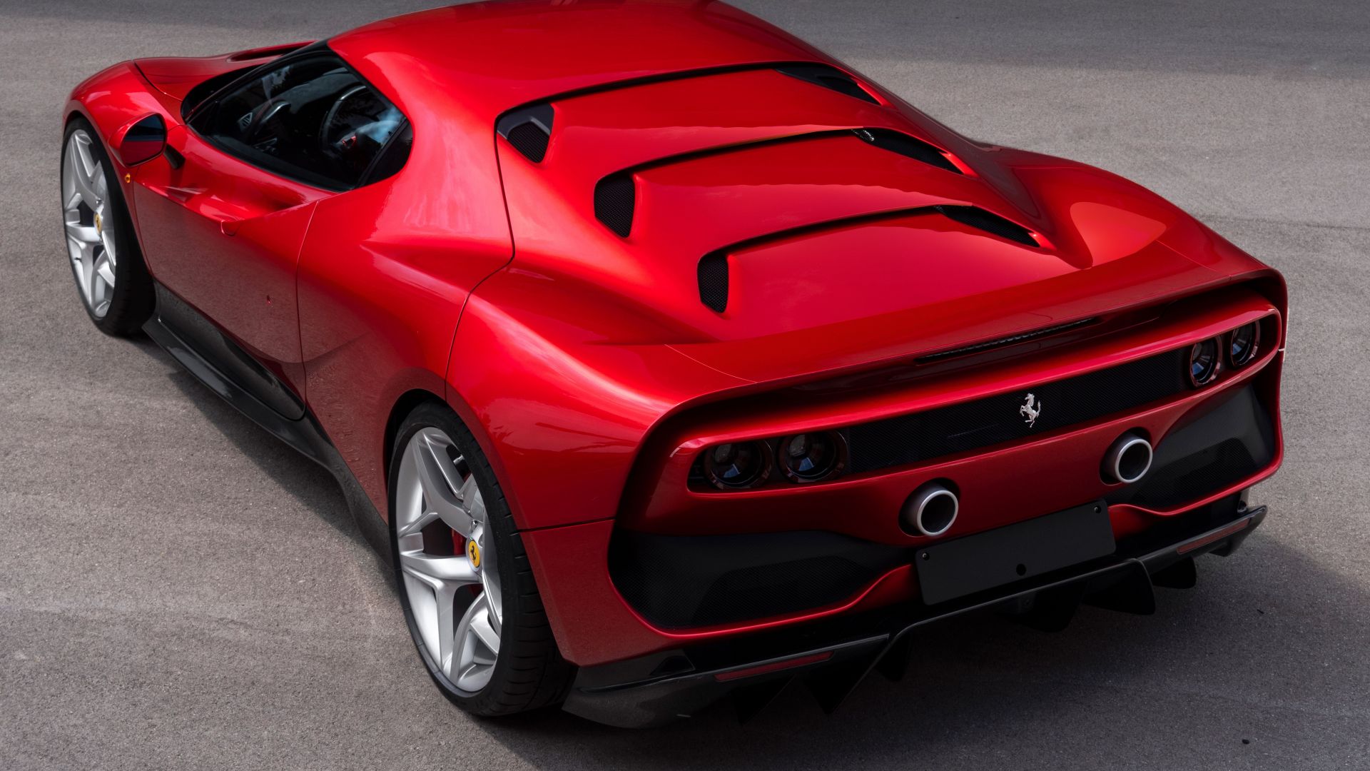 Феррари СП38, Ferrari SP38, 2018 Cars, Luxury cars, 4K, 8K (horizontal)