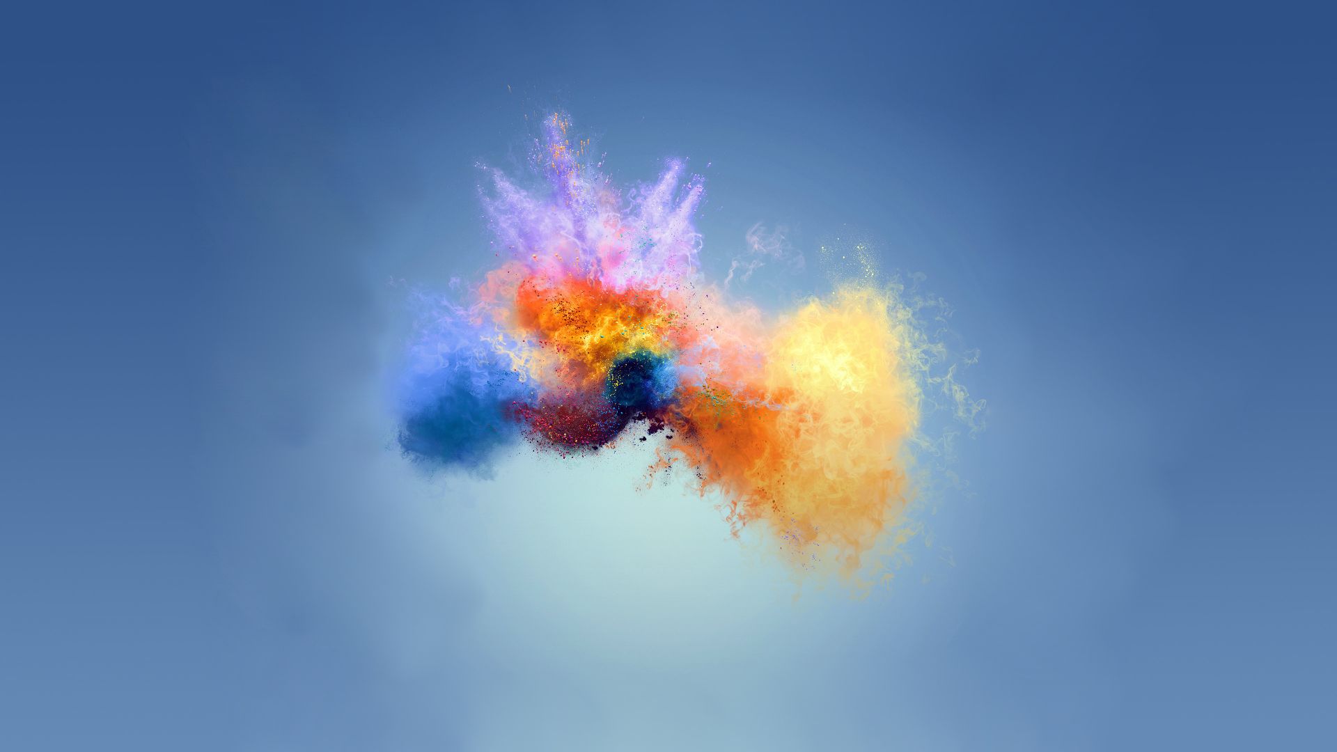 цвета, взрыв, Colors, splash, 4K (horizontal)