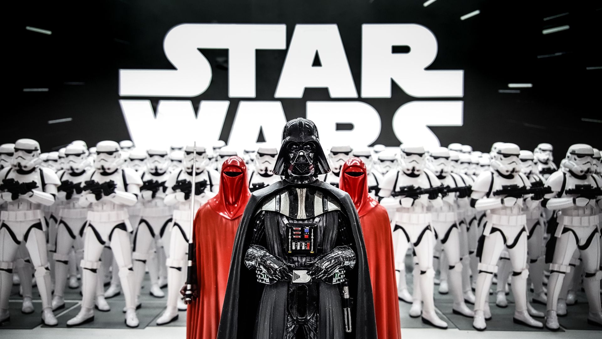 Дарт Вейдер, Darth Vader, Figurine, Star Wars, Clone Trooper, 5K (horizontal)