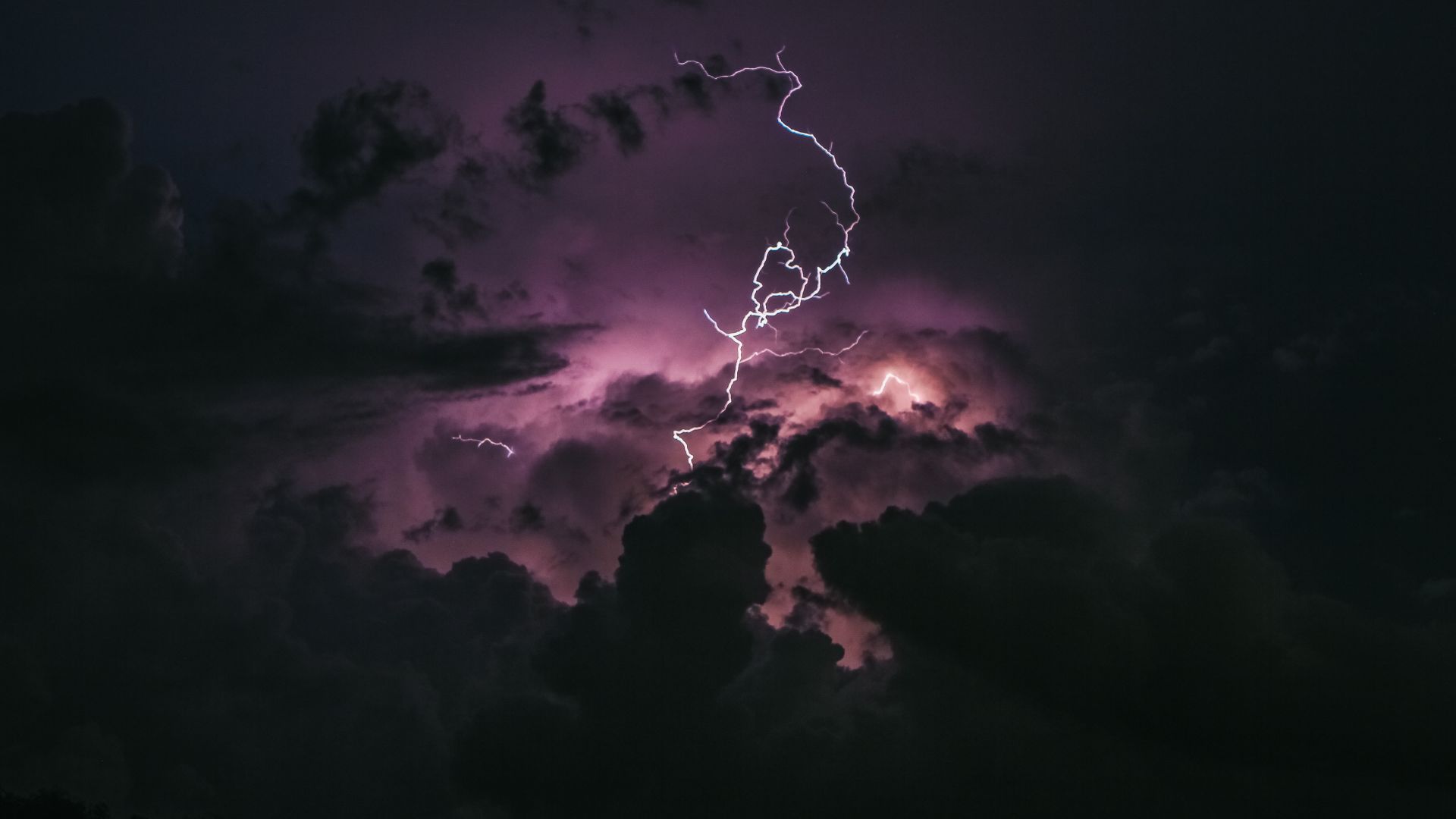Гроза, Storm, Lightning, 5K (horizontal)