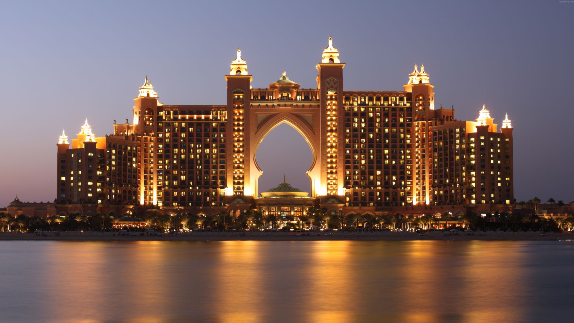 The Palm, Atlantis, Dubai, Hotel, 6K (horizontal)