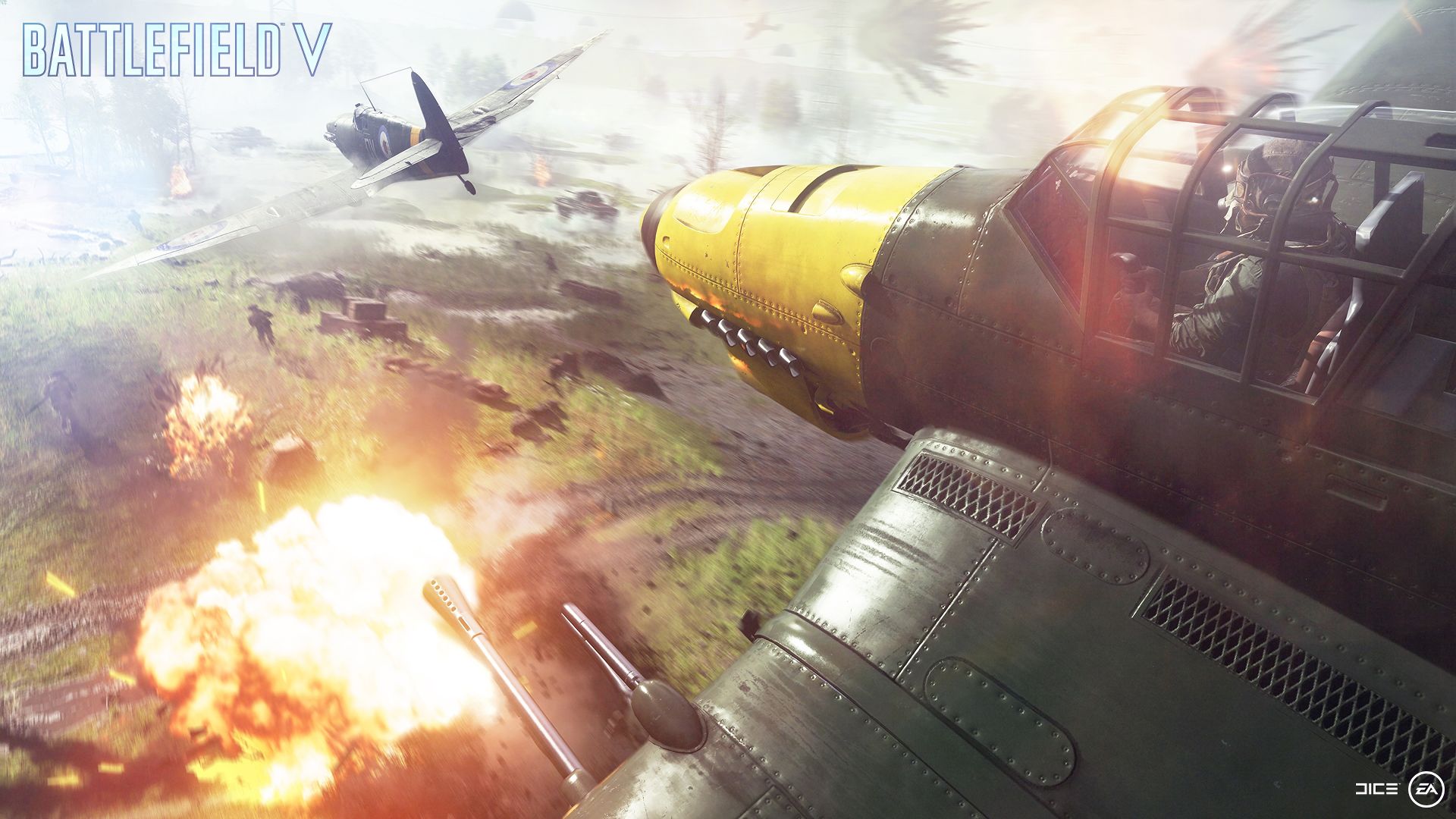 Батлфилд 5, скриншот, Battlefield 5, E3 2018, screenshot, 4K (horizontal)
