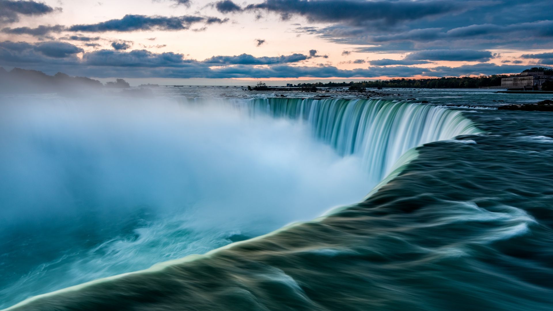 Ниагарский водопад, Niagara Falls, Waterfall, 7K (horizontal)