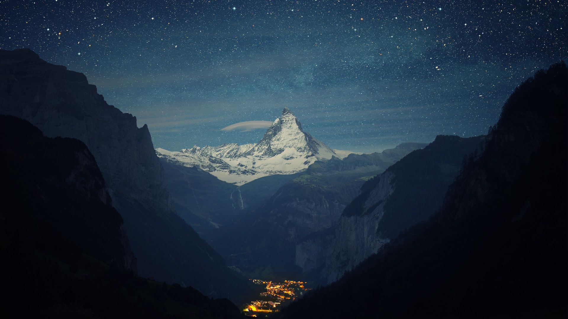 Матергорн, Швейцария, Европа, Zermatt-Matterhorn, Switzerland, Europe, 4K (horizontal)