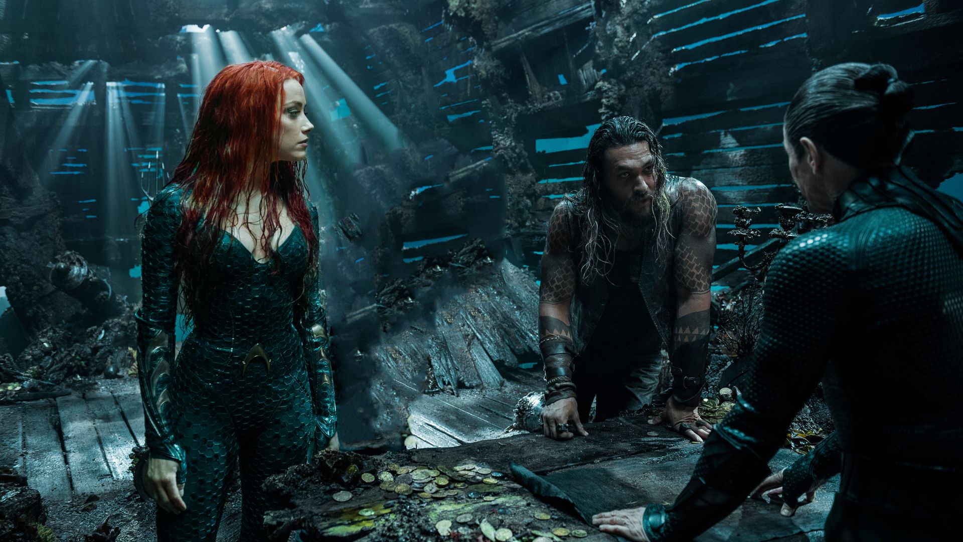 Аквамен, Aquaman, Jason Momoa, Amber Heard, 6K (horizontal)