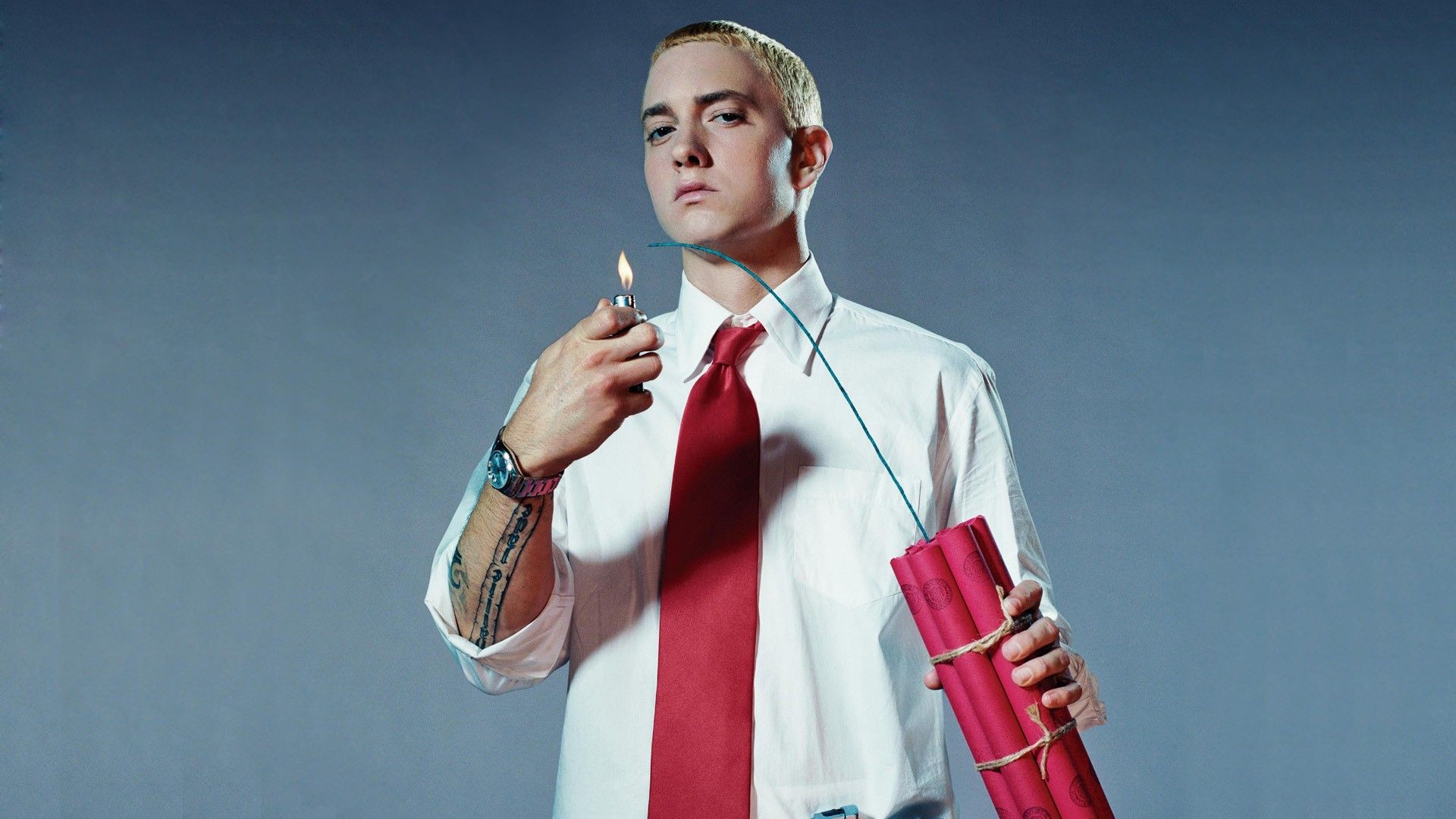 Эминем, Eminem, singer, rapper, actor, 4K (horizontal)