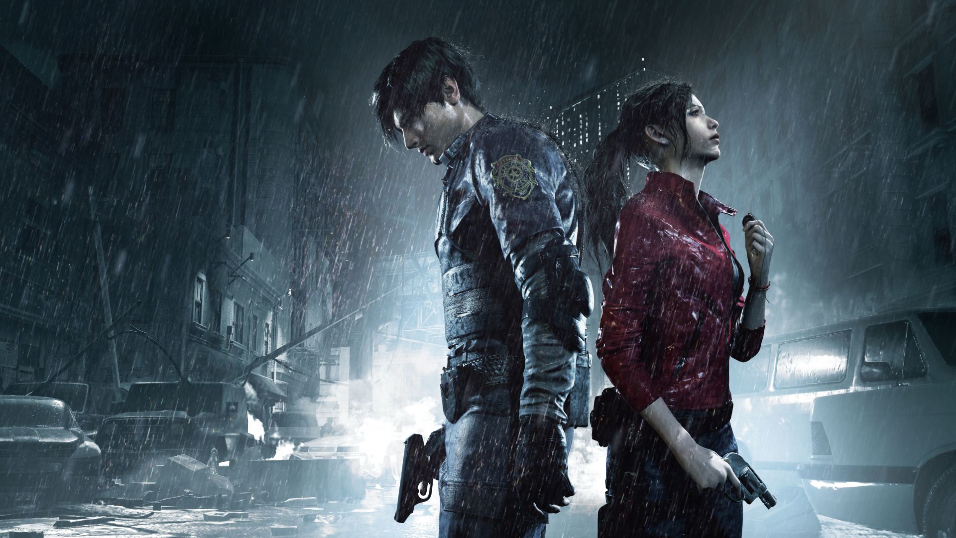 Обитель зла 2, Resident Evil 2, Gamescom 2018, poster, artwork, 10K (horizontal)