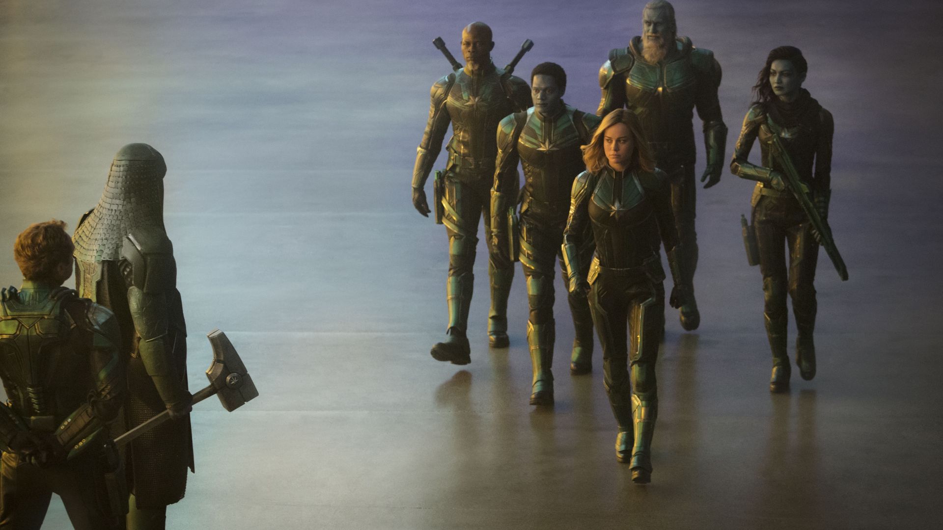 Капитан Марвел, Captain Marvel, Brie Larson, 5K (horizontal)