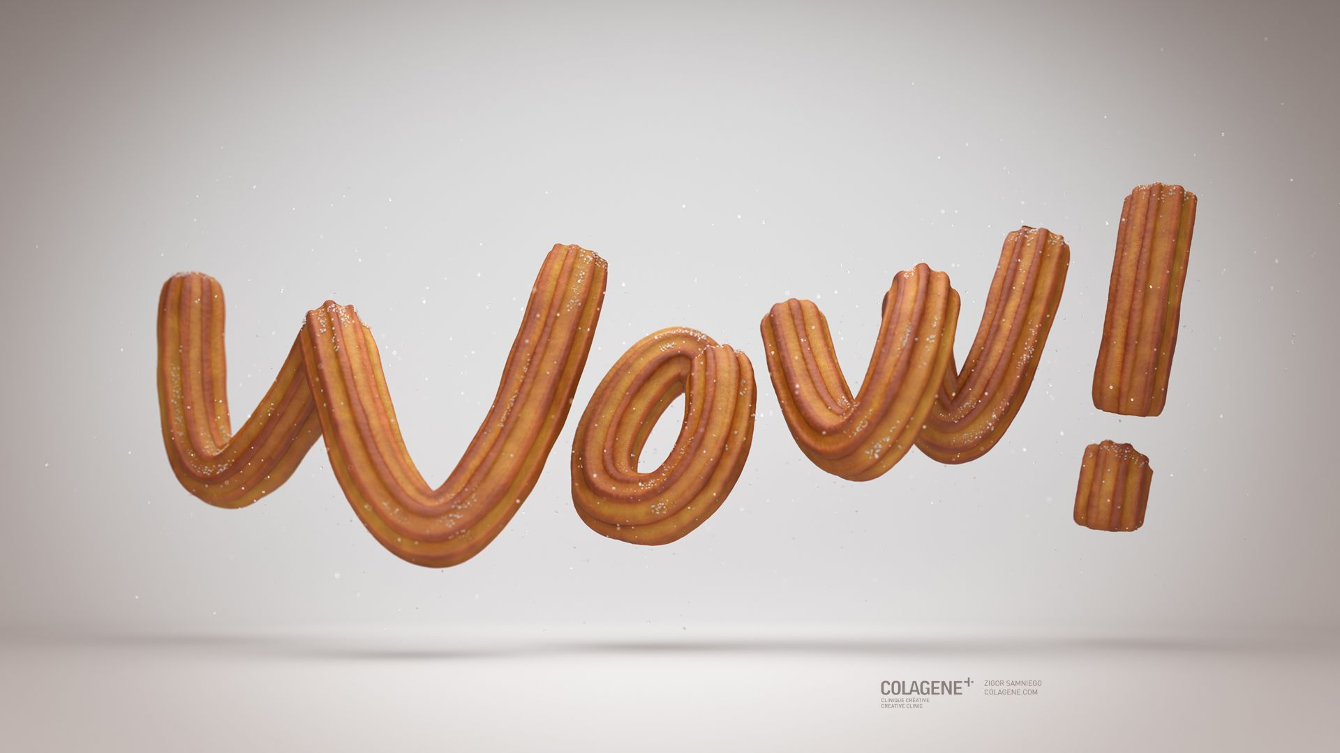 печенье, cookies, 3D, typography, 5K (horizontal)