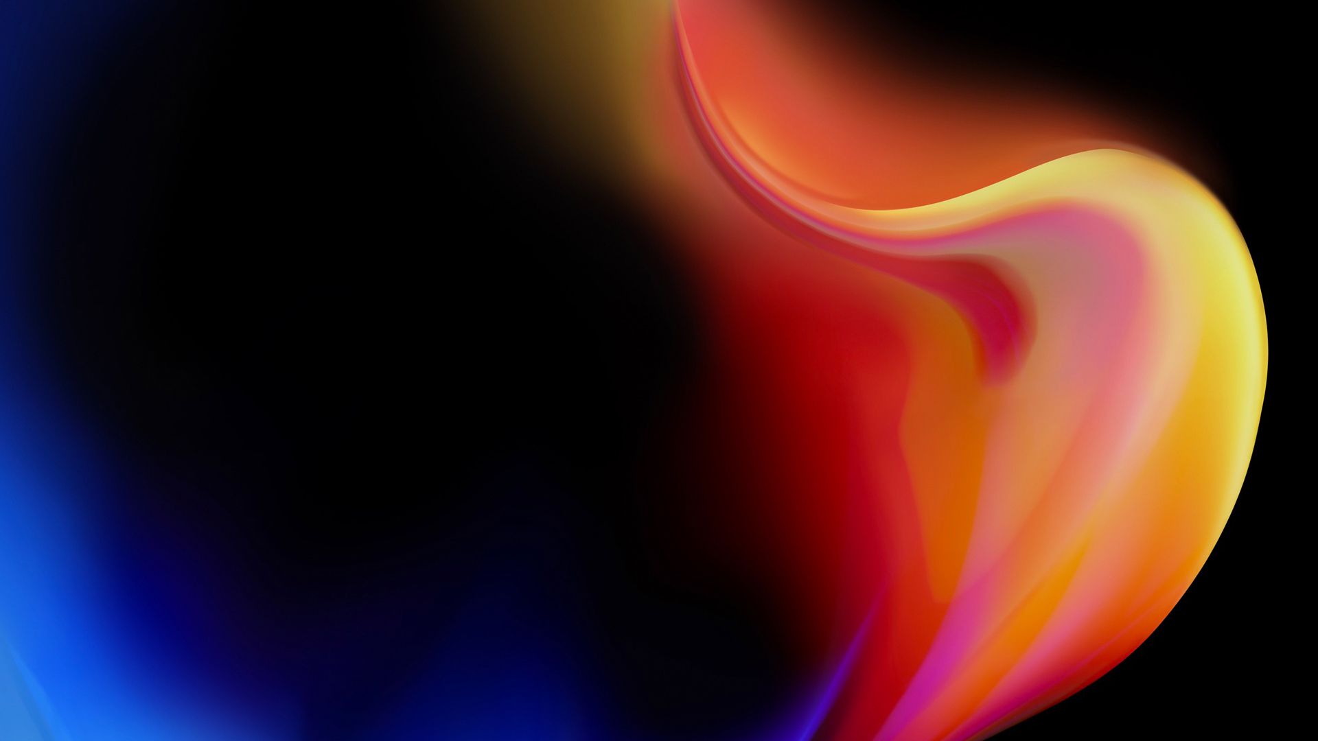 абстракция, Xiaomi Mi Mix 3, abstract, dark (horizontal)