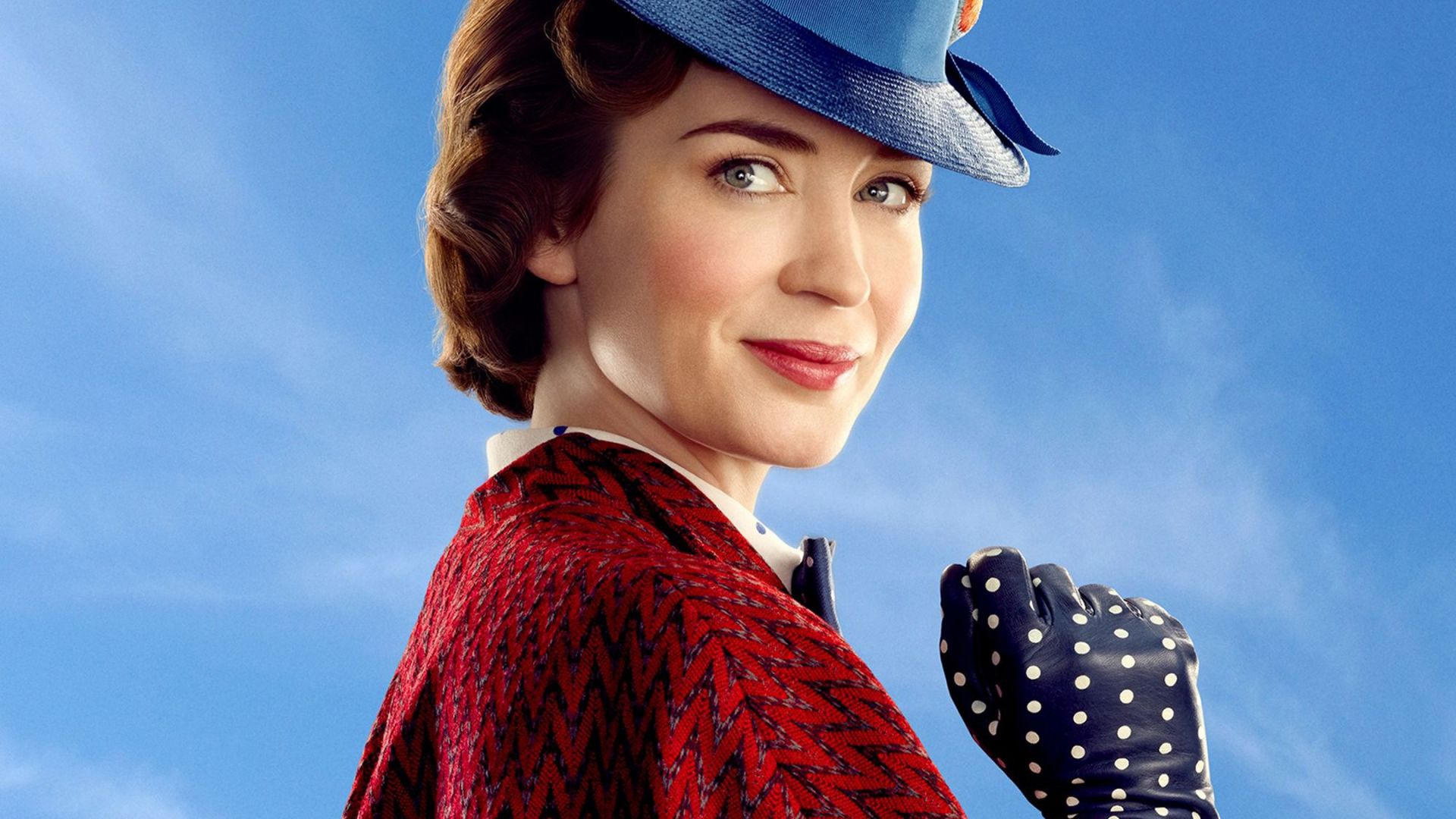 Мэри Поппинс возвращается, Mary Poppins Returns, Emily Blunt, poster (horizontal)
