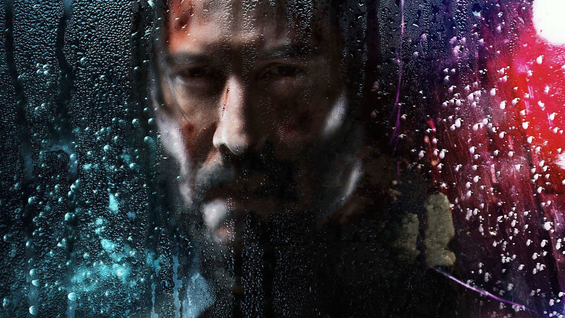 Джон Уик 3, John Wick 3 Parabellum, poster, Keanu Reeves, 4K (horizontal)