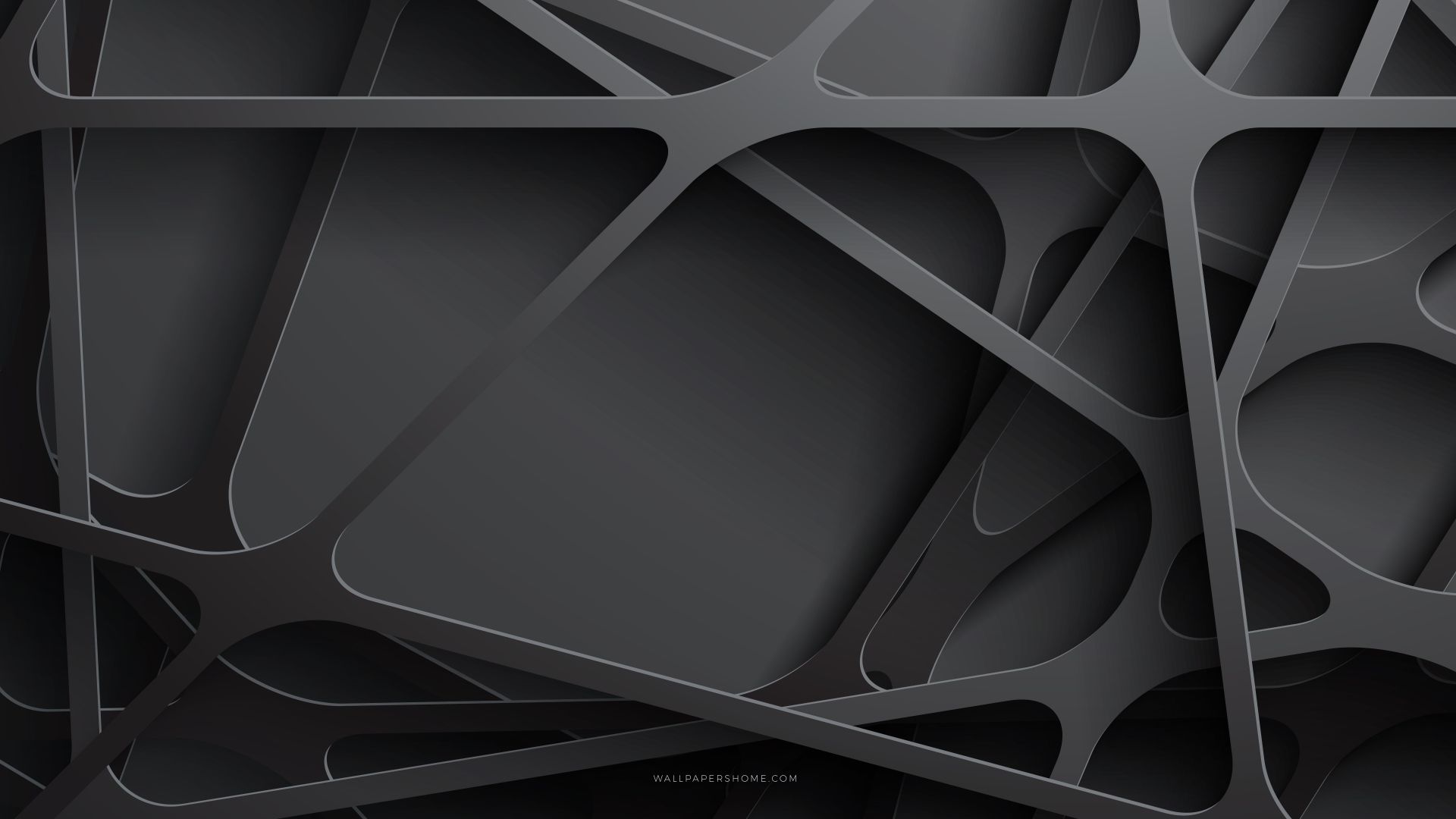 абстракция, abstract, 3D, black, 8k (horizontal)