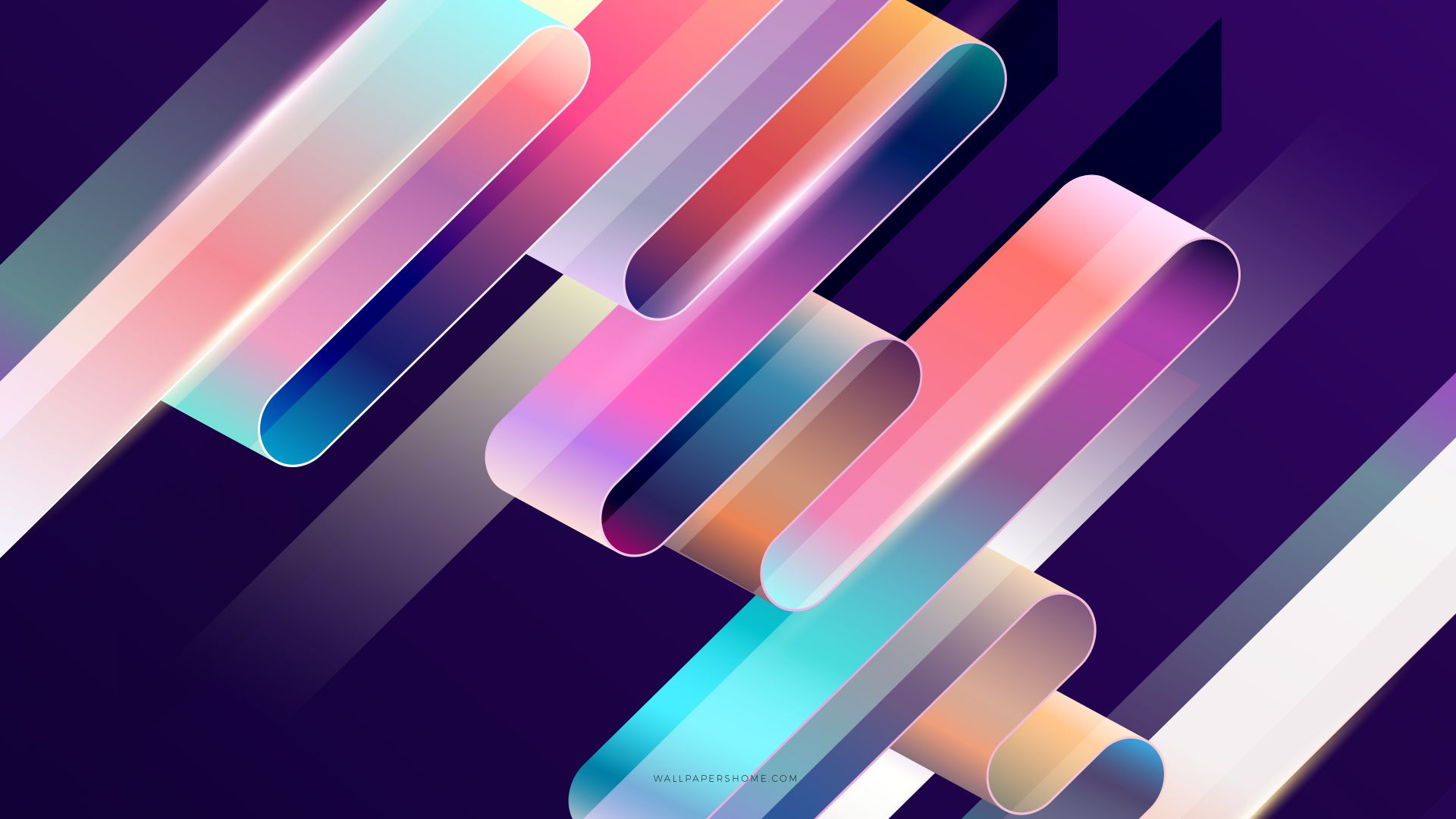 абстракция, abstract, 3D, colorful, 8k (horizontal)