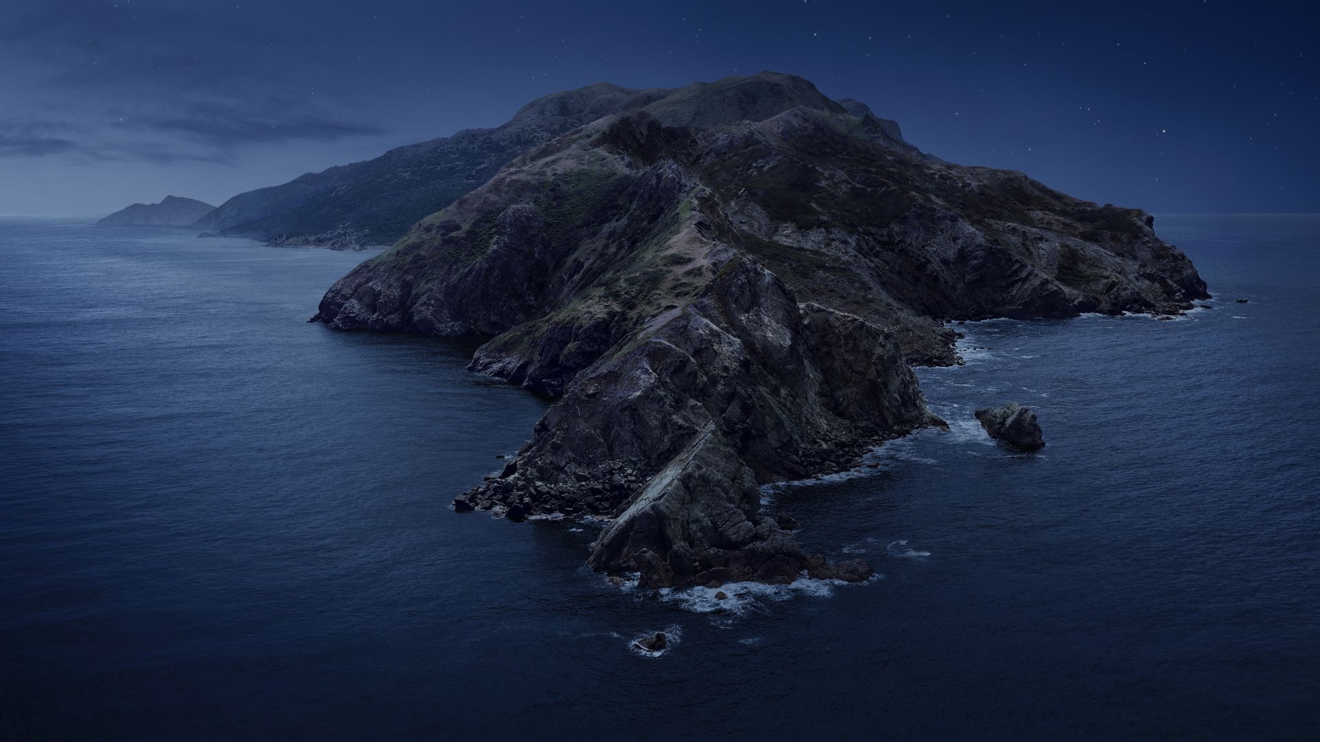 горы, macOS Catalina, night, mountains, WWDC 2019, 5K (horizontal)