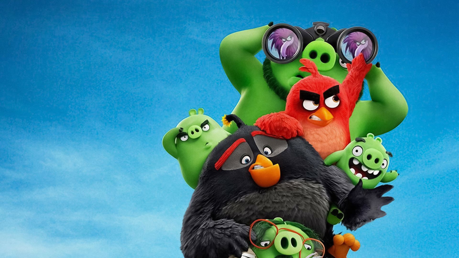 Злые птички 2, The Angry Birds Movie 2, poster, 4K (horizontal)