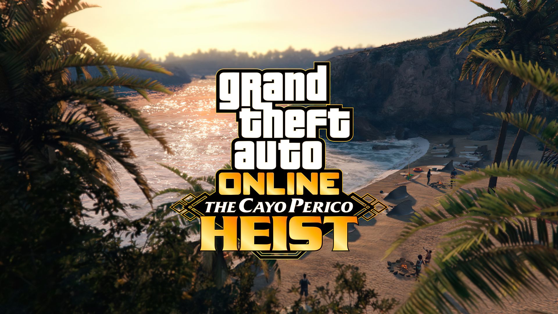 GTA Online The Cayo Perico Heist, GTA Online, poster, 4K (horizontal)