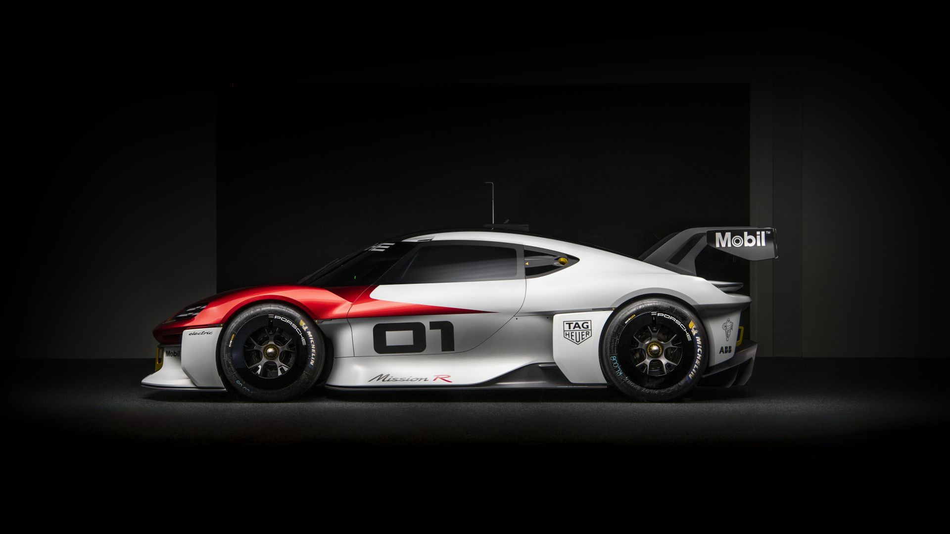 Мюнхенский автосалон 2021, Porsche Mission R, Munich Motor Show 2021, electric cars, racing cars, 2022 cars, 5K (horizontal)