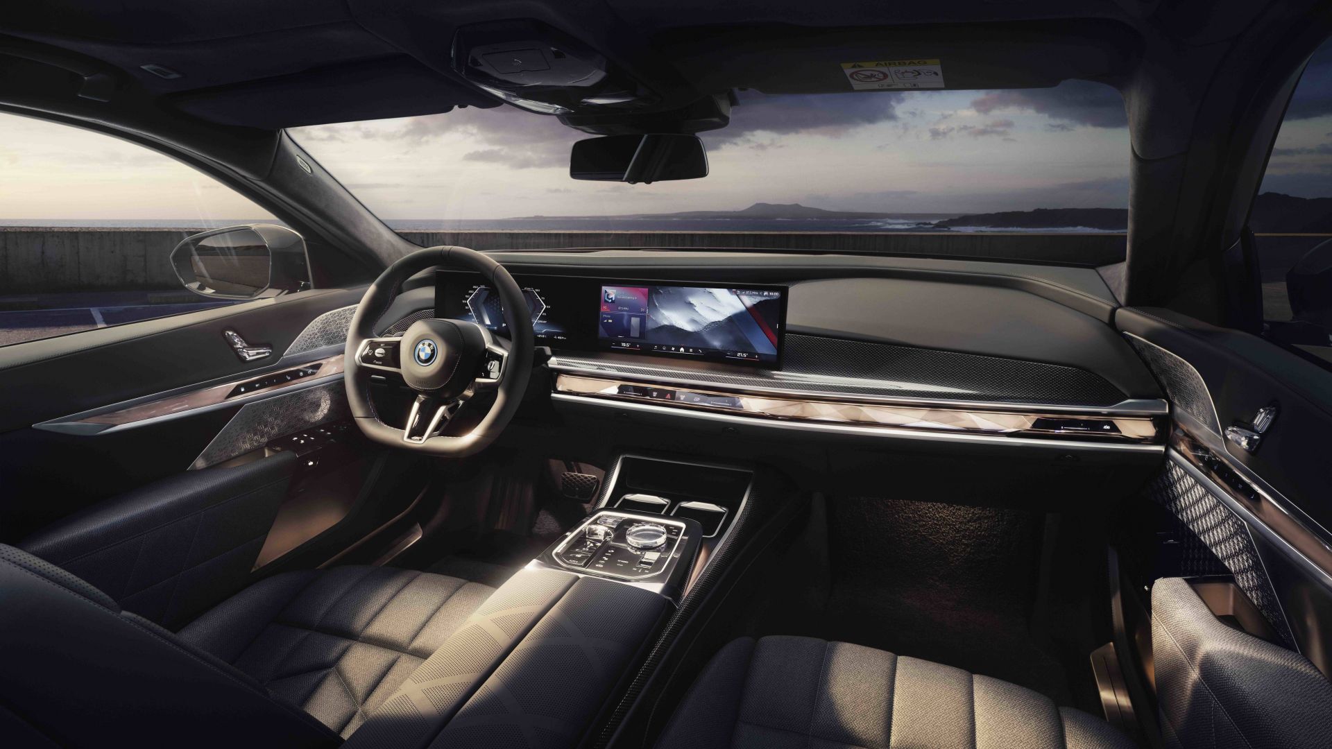 BMW i7 M70L xDrive, 2023 cars, electric cars, Shanghai Auto Show 2023, 5K (horizontal)