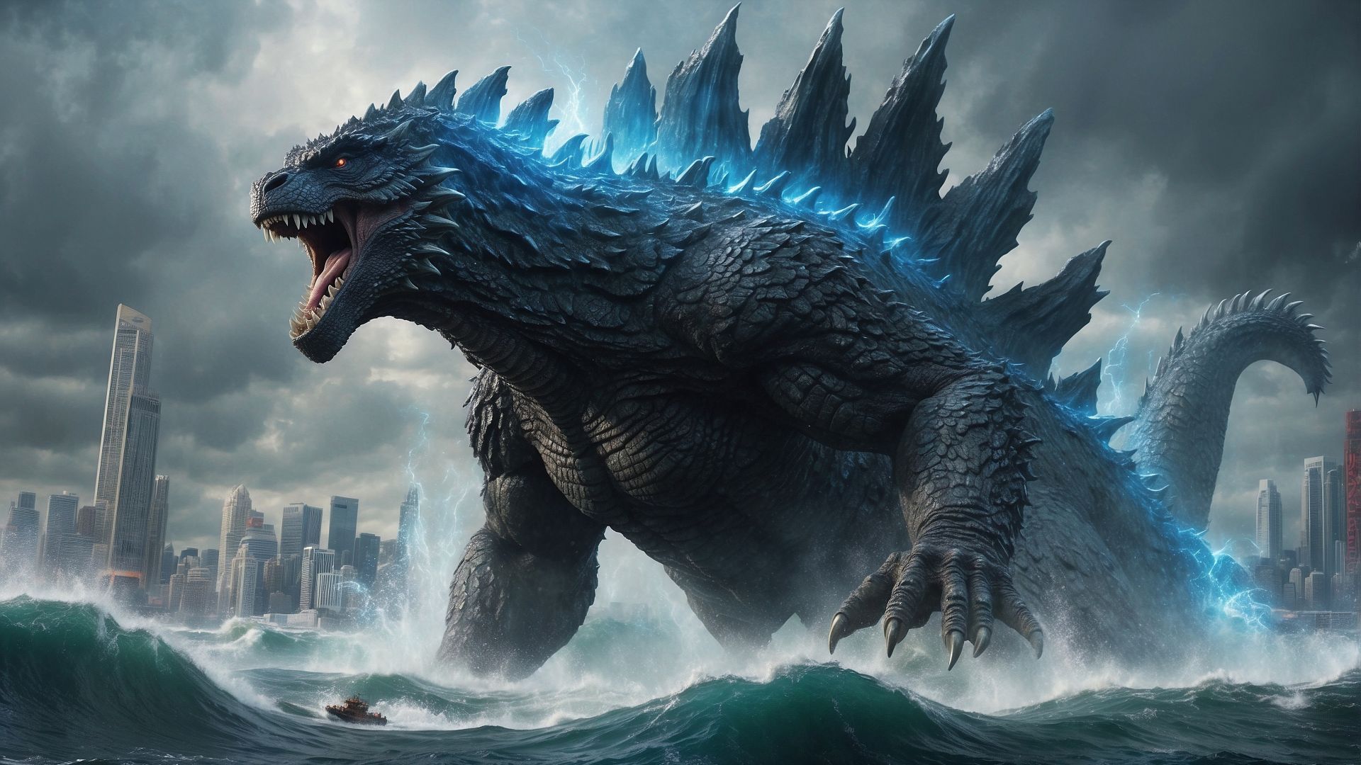monarch: legacy of monsters, Godzilla (horizontal)