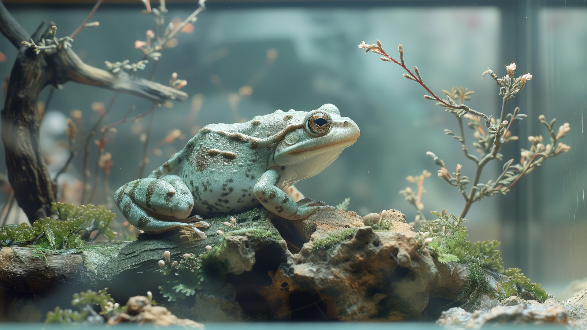 frog, green (horizontal)