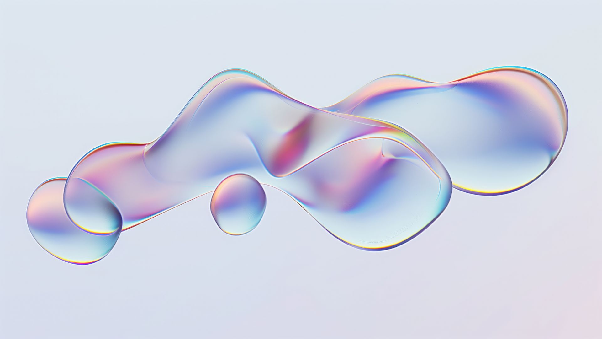 iPhone 16, water, bubbles, colorful, soap (horizontal)