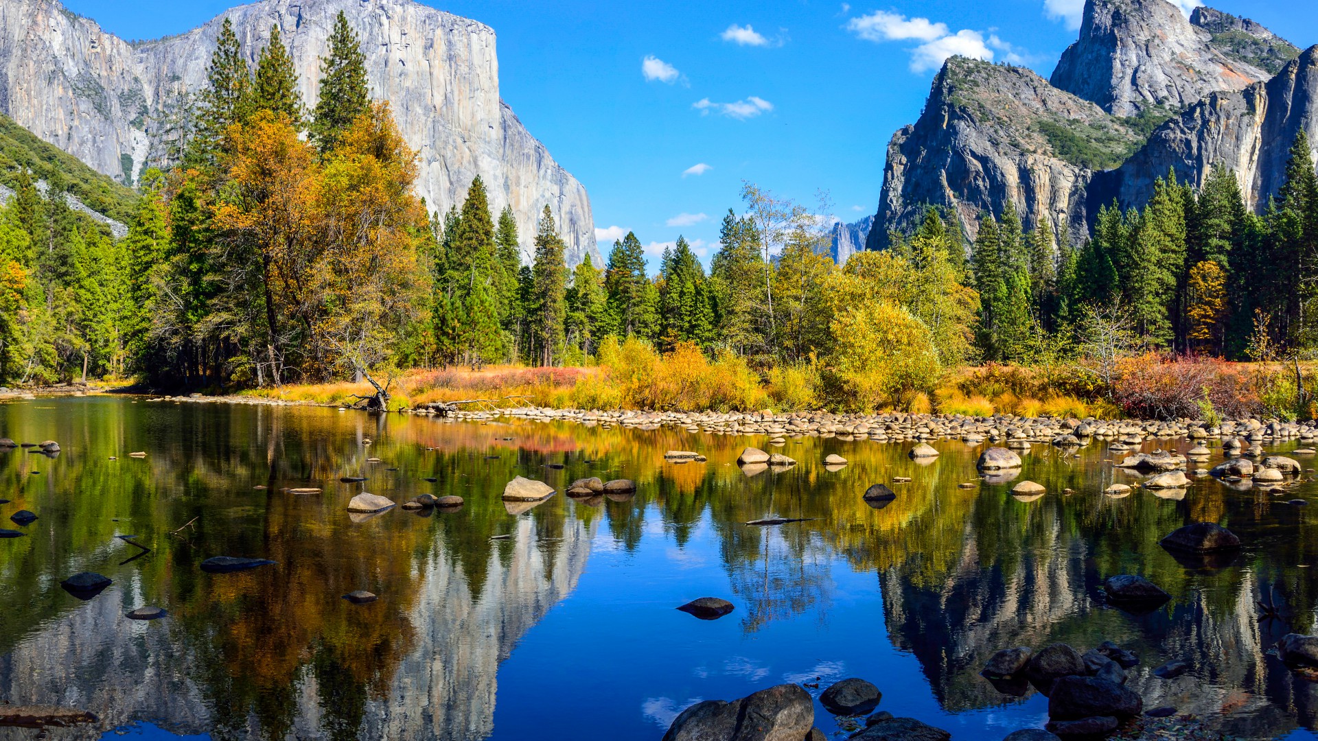 Обои Эпл, 5k, 4k, лес, горы, озеро, Yosemite, 5k, 4k wallpaper, El Capitan, forest, OSX, apple, mountains, lake (horizontal)
