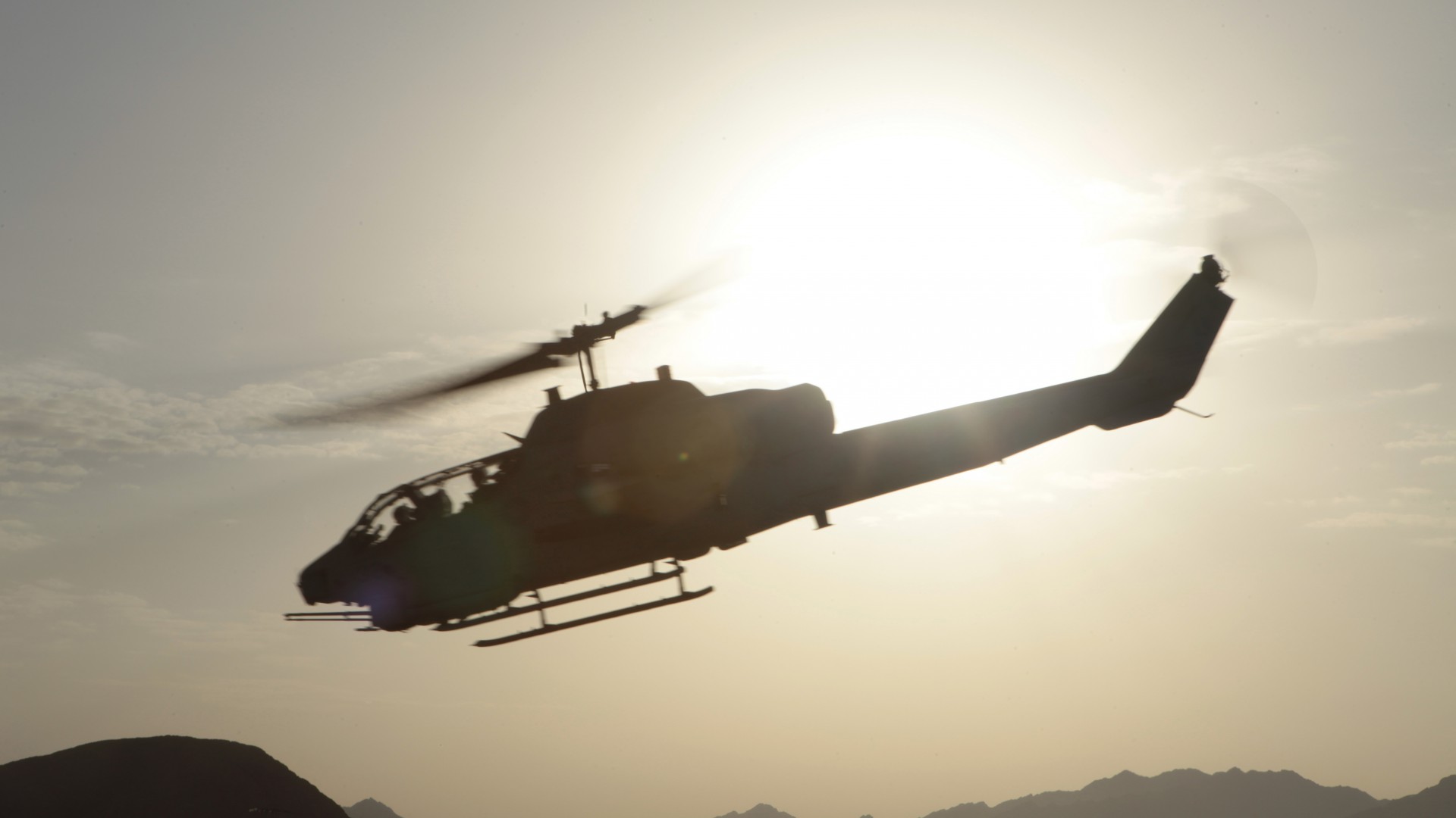 вертолет, Армия США, AH-1W, helicopter, US Army, U.S. Air Force (horizontal)