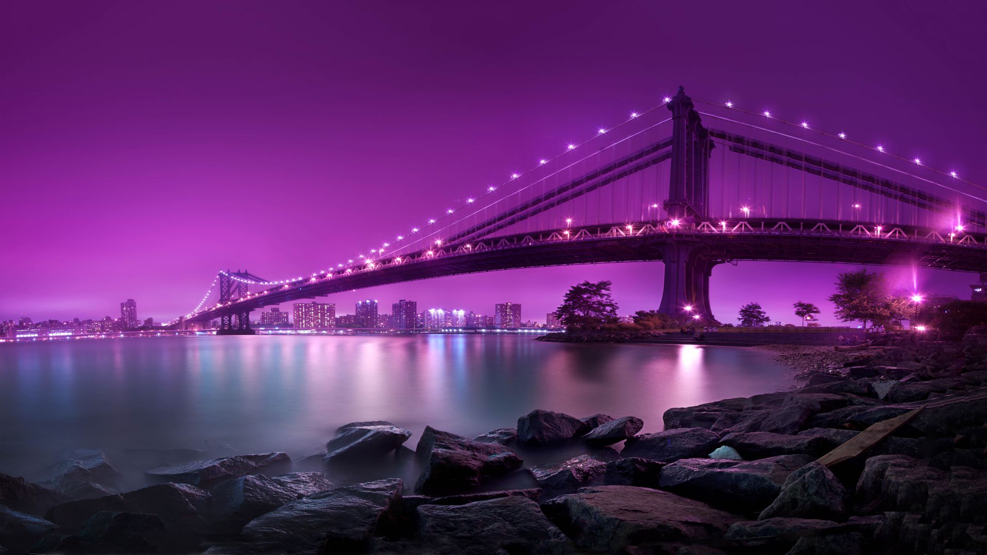 Манхэттенский мост, Нью-Йорк, Туризм, Путешествие, Manhattan Bridge, New York, Tourism, Travel (horizontal)