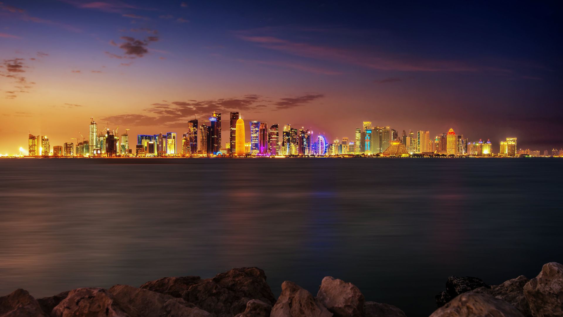 Катар, Азия, Туризм, Путешествие, Qatar, Asia, Tourism, Travel (horizontal)