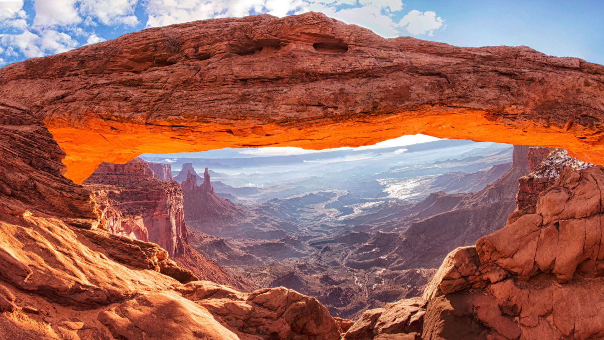 Каньонлендс, 4k, HD, Юта, США, Canyonlands National Park, 4k, HD wallpaper, Utah, USA (horizontal)