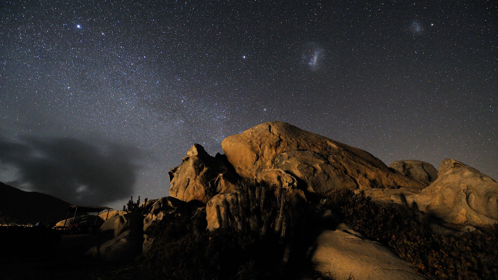 Атакама, 5k, 4k, пустыня, ночь, звезды, Atacama, 5k, 4k wallpaper, Desert, night, stars (horizontal)