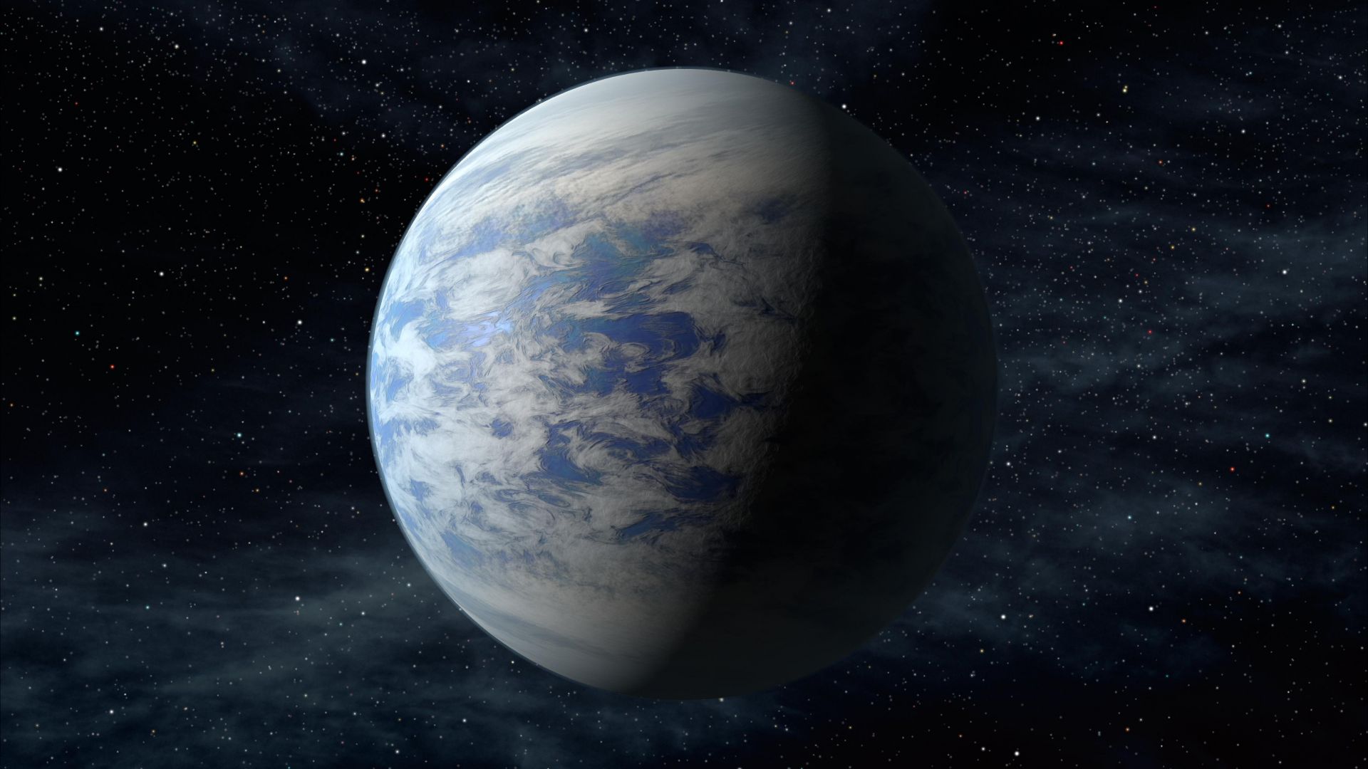 экзопланета, планета, космос, звезды, Kepler-452b, Exoplanet, Planet, space, stars (horizontal)