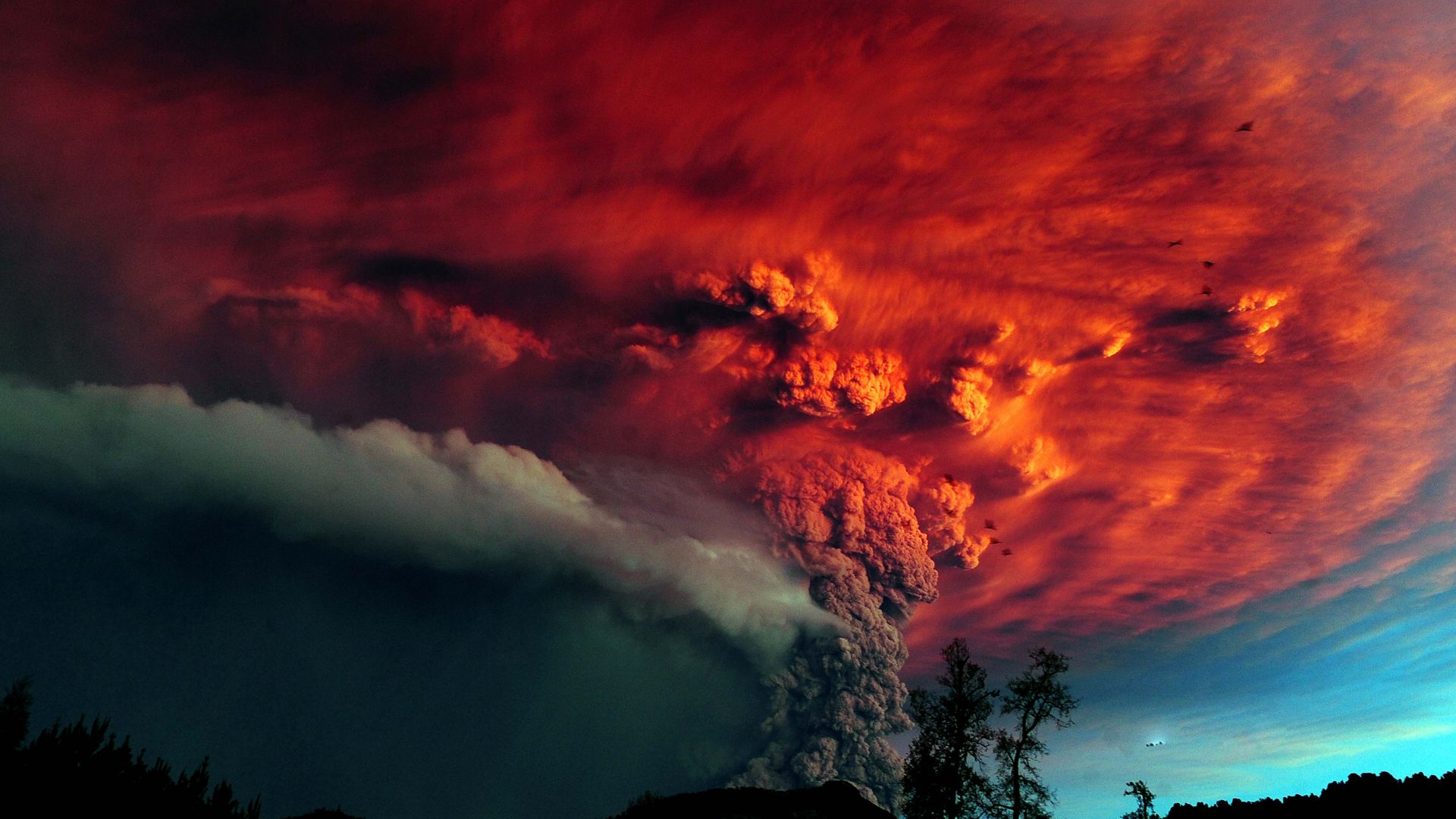 Пуеуэ, 5k, 4k, Чили, извержение, вулкан, Puyehue, 5k, 4k wallpaper, Chile, Erupting, Volcano (horizontal)