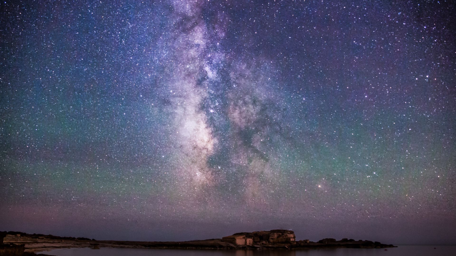 Исландия, 4k, 5k, ночь, небо, звезды, северное сияние, Iceland, 4k, 5k wallpaper, 8k, night, sky, stars, northern lights (horizontal)