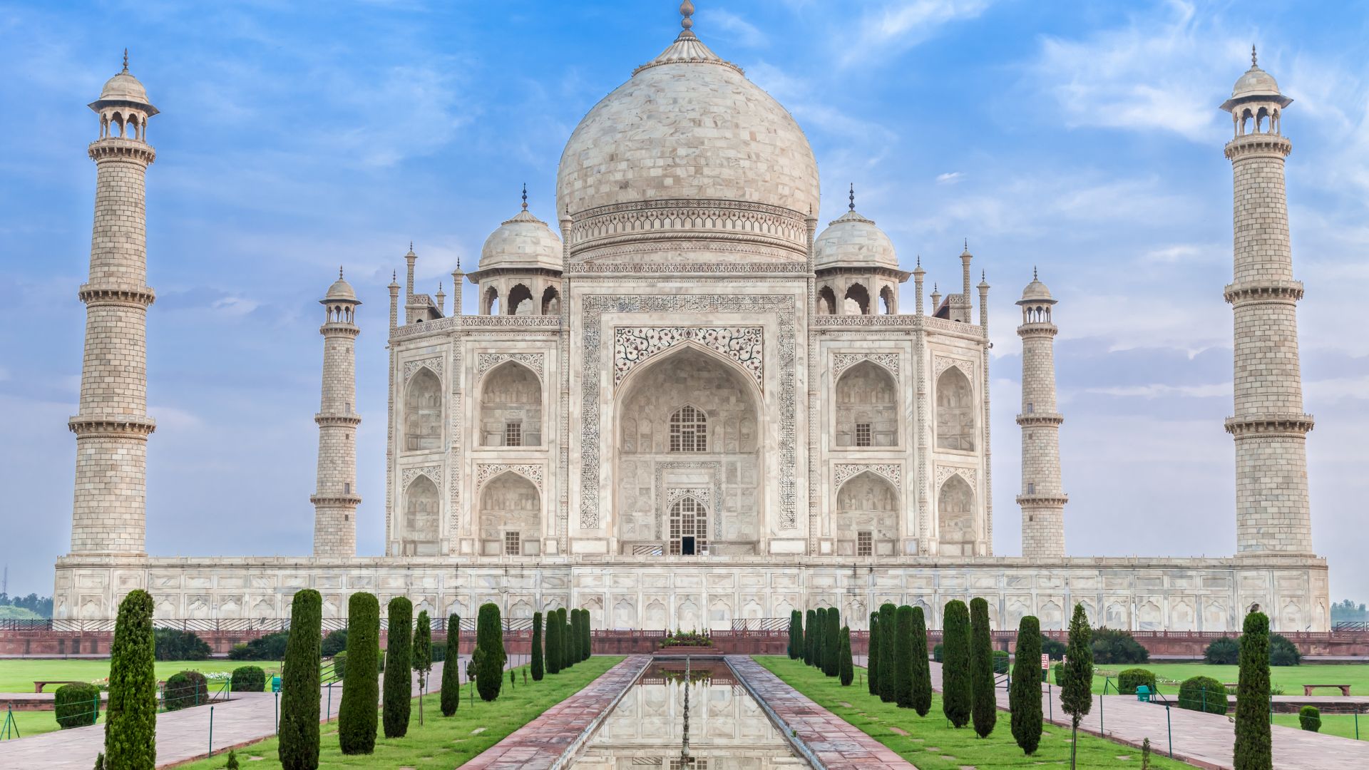 Тадж-Махал, Индия, храм, замок, путешествия, туризм, Taj Mahal, India, temple, castle, travel, tourism (horizontal)