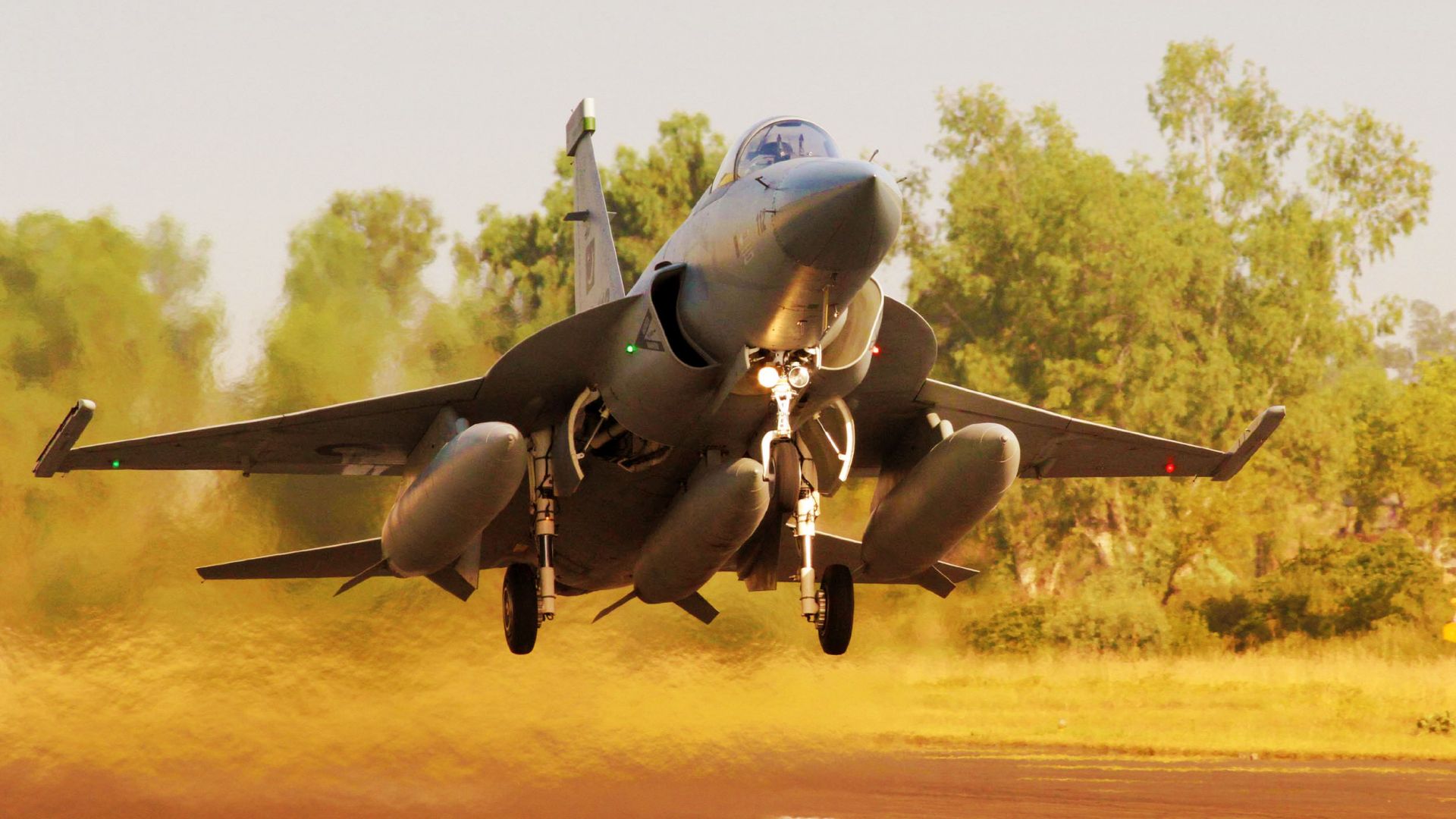 JF-17, бомбардировщик, истребитель, ВВС Пакистана, JF-17, Thunder, Multirole combat aircraft, Pakistan Air Force (horizontal)