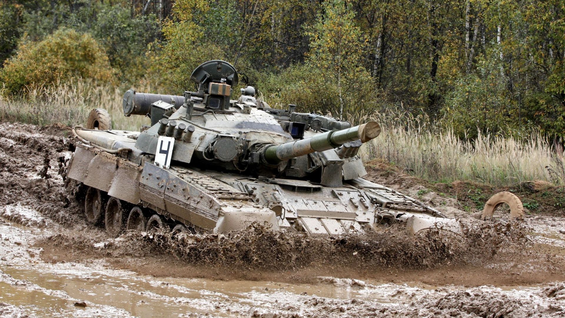 Т-80У, танк, T80-U, tank (horizontal)