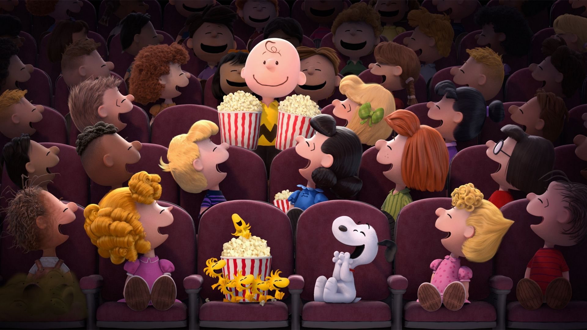 Мелочь пузатая, Снуппи, Чарли Браун, The Peanuts Movie, Snoopy, Charlie Brown (horizontal)