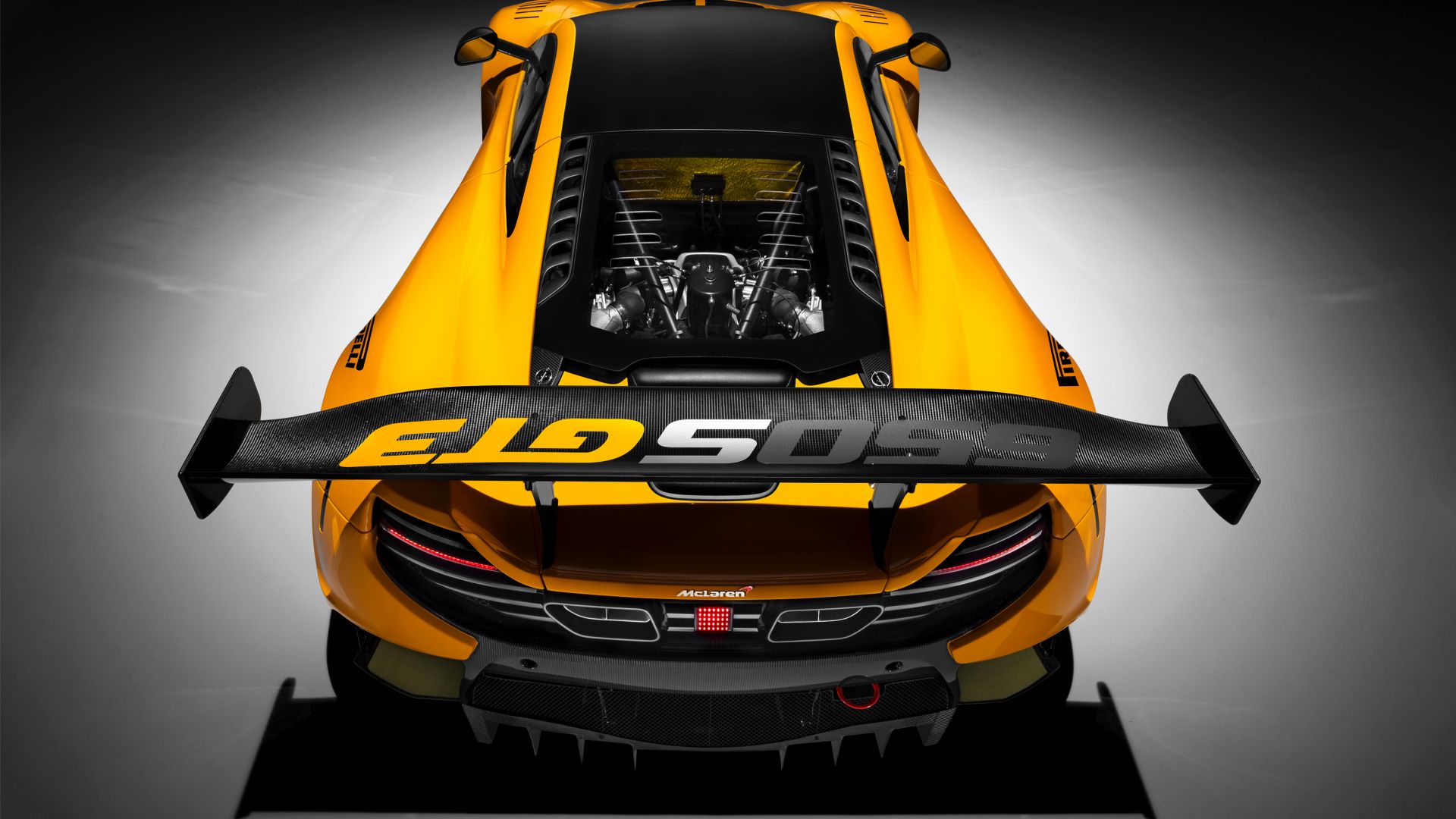 МакЛарен 650С ГТ3, Женевский автосалон 2016, спортивные автомобили, желтый, McLaren 650S GT3, Geneva International Motor Show 2016, sports car, yellow (horizontal)