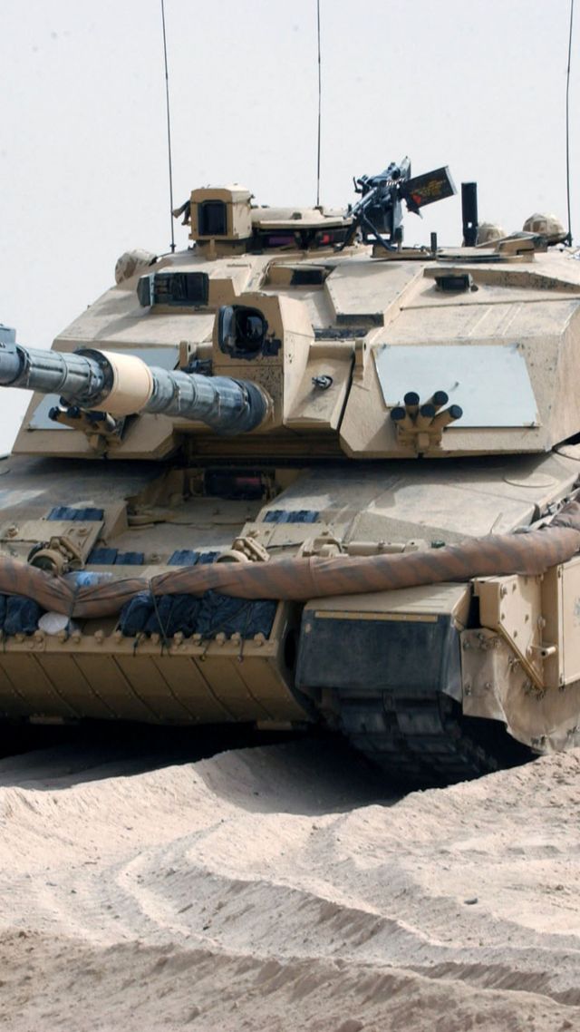 Челленджер 2, ФВ4034, танк, армия Британии, Challenger 2, FV4034, MBT, tank, British Army, United Kingdom, armoured, desert (vertical)