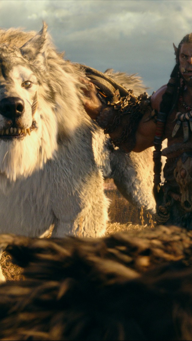 Варкрафт, орк, волк, Лучшие фильмы 2016, Warcraft, ork, wolf, Best Movies of 2016 (vertical)
