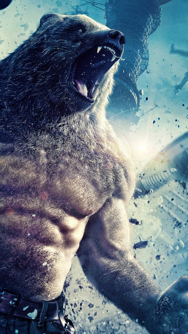 Защитники, медведь, супергерой, лучшие фильмы, The Guardians, bear, superhero, best movies (vertical)